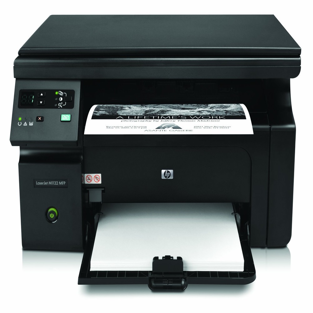 HP LaserJet M1132  A4 Format / B&W MultifunctionaL Printer